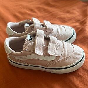 Vans Toddler Pink Velcro Sneakers